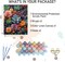 Succulent Paint by Numbers for Adults-Paint by Number Succulents on Canvas Without Frame,DIY Plant Oil Painting for Gift Home Wall Decor(16x20inch)